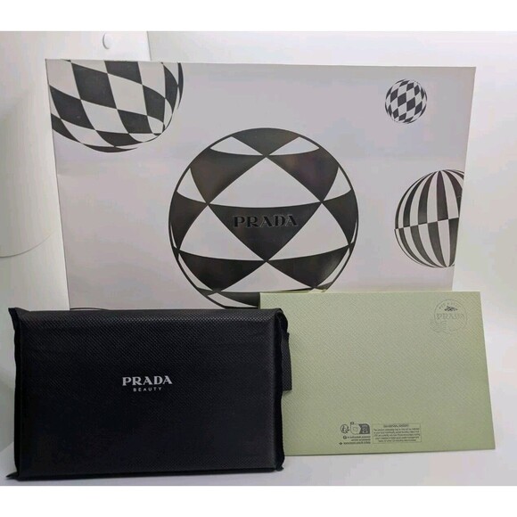 PRADA Special Gold Silver Set Christmas Ornament 2024 Edition W/ Bag New In box - Picture 1 of 11
